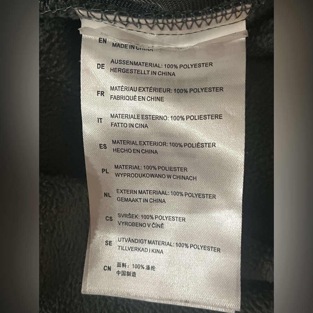 33,000 Feet Waterproof Fleece Line Rain Jacket XL - Picture 6 of 6